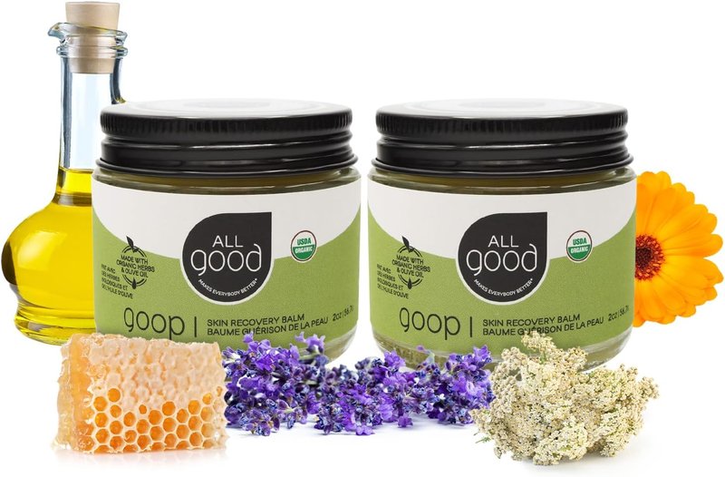 Organic Skin Care Recovery Balm - All-Purpose Ointment with Calendula & Lavender | Soothes & Hydrates - 2oz, 2-Pack