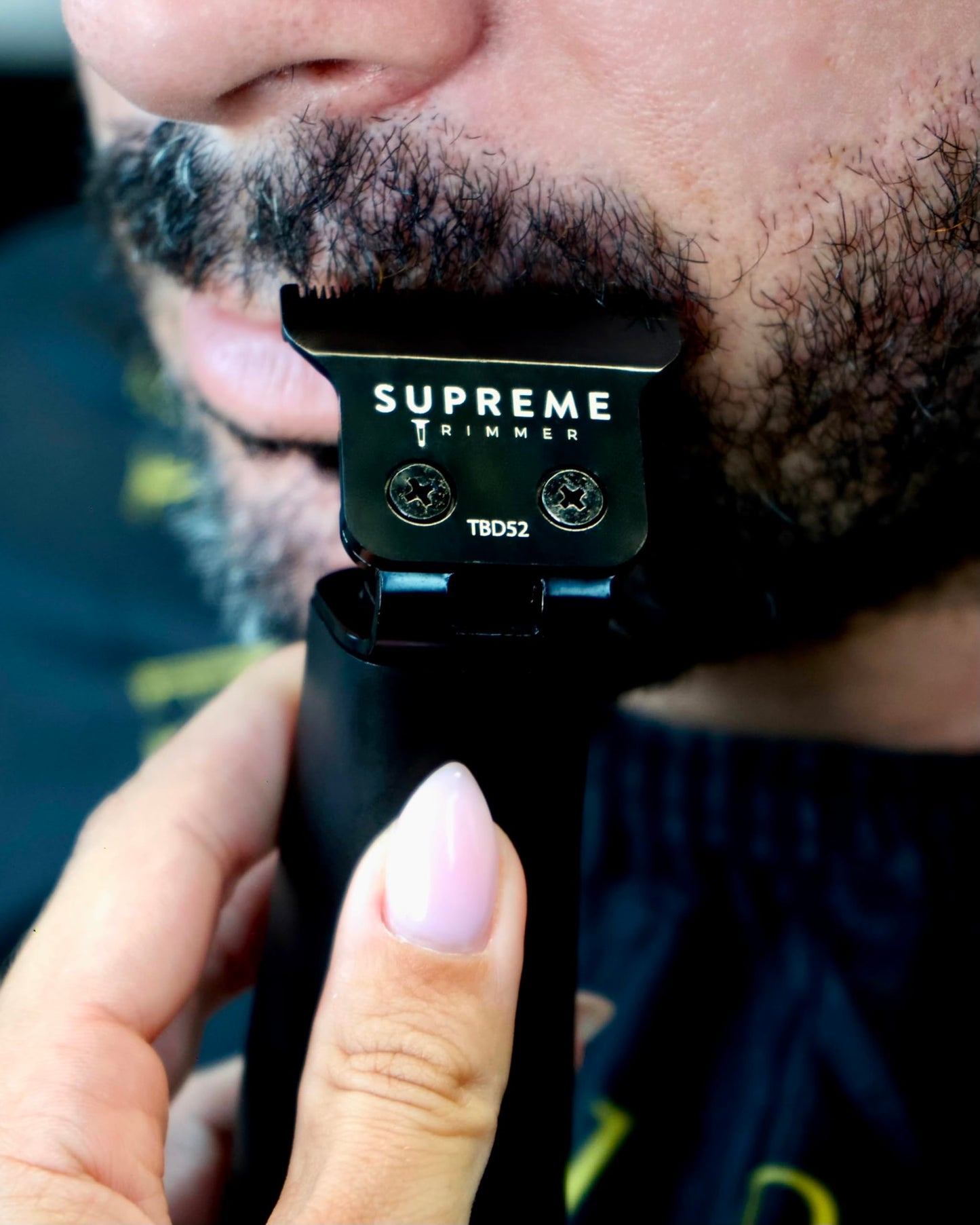 Supreme Trimmer Professional T Shaper | Cordless Hair & Beard Liner for Men | Low Noise, Precision Edger Clippers | Ideal for Sensitive Skin, Kids & Elderly | Barber & Home Use