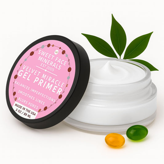 Makeup Primer Base Gel – 3oz Face Primer, Blurs Lines & Reduces Pores, Smooth Matte Velvet Whipped Formula, Waterproof Up to 48 Hours, Hydrating Lightweight, Vegan Cruelty-Free for Gripping Cosmetics
