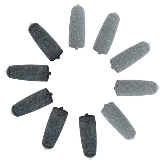 Flawless Pedi Replacement Heads fit for Finishing Touch/Amope Electric Pedicure, 10 PCS Rollers Refills - PDEEY