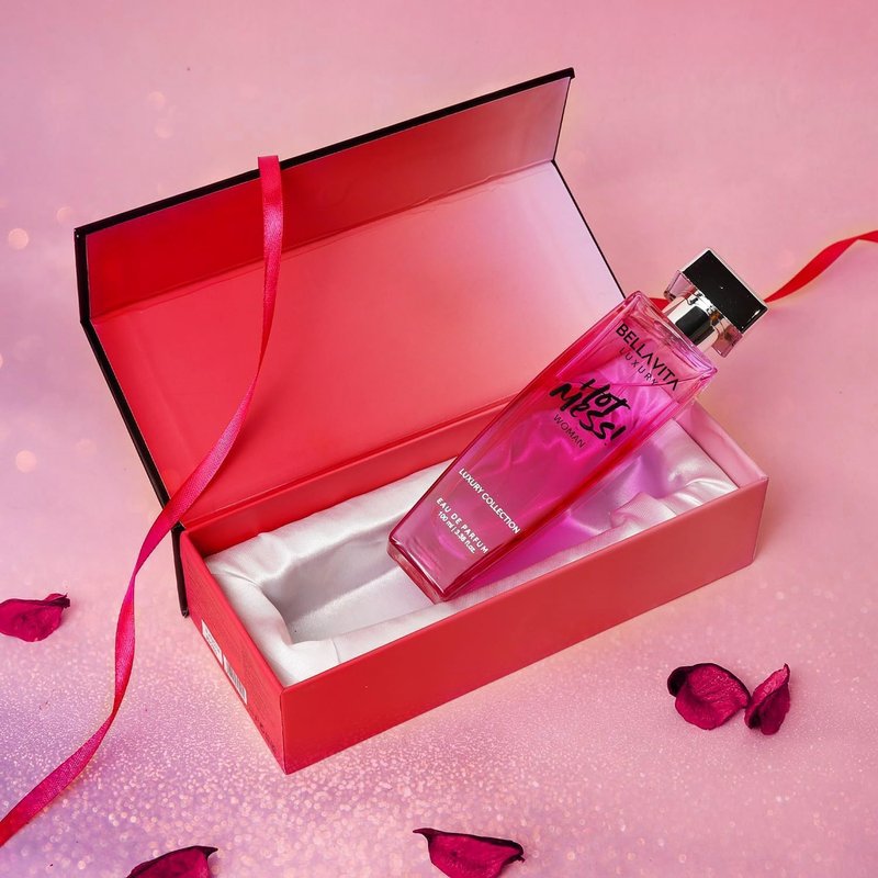 Bellavita Luxury Hot Mess Eau de Parfum | 100 ml (3.4 fl.oz.) | Perfume for Women | Fresh, Mandarin, Exotic Passionfruit, Musk Notes | Long Lasting Women's Fragrance