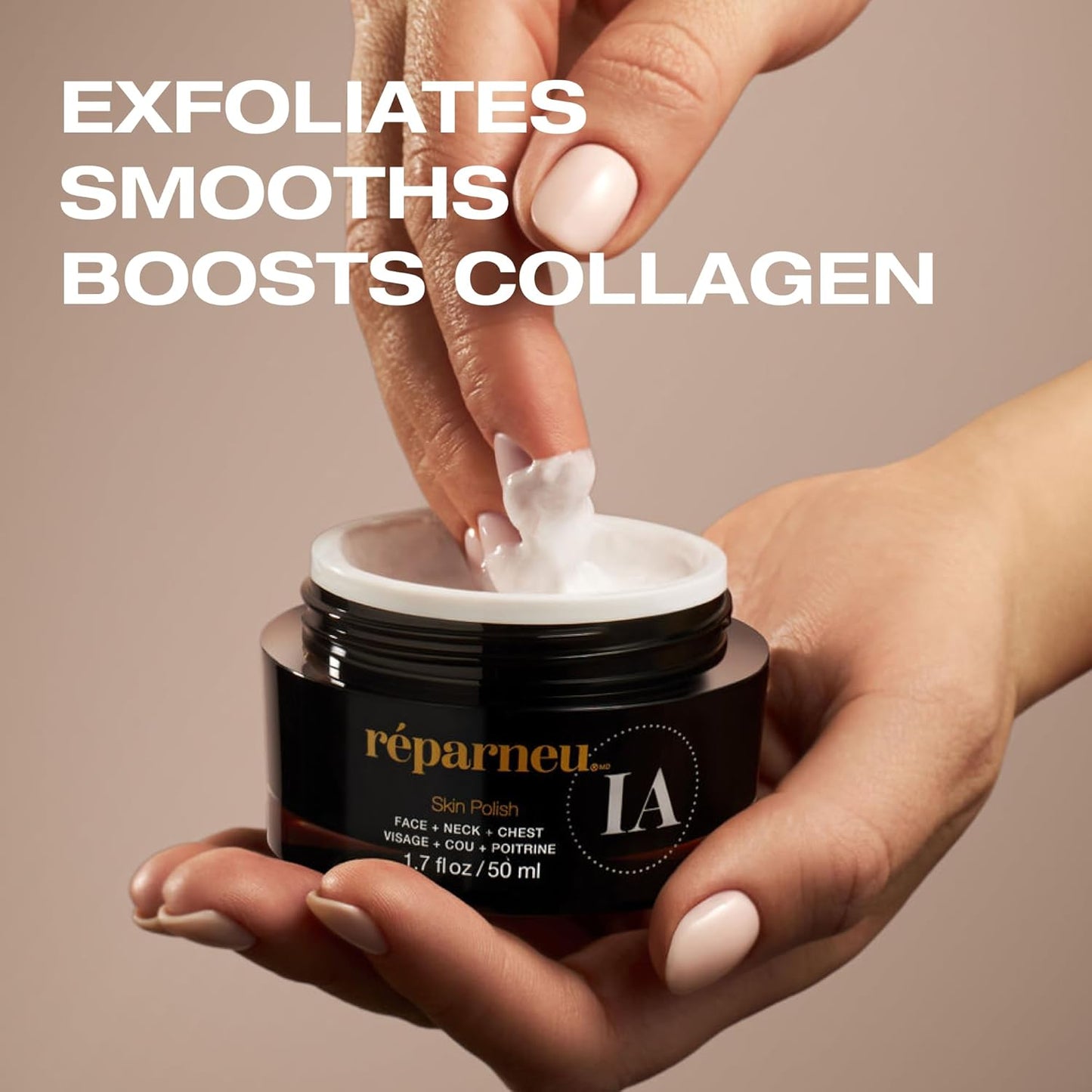 InfiniteAloe Microdermabrasion Polish - Rejuvenate Face, Neck & Chest Skin | 1.7oz