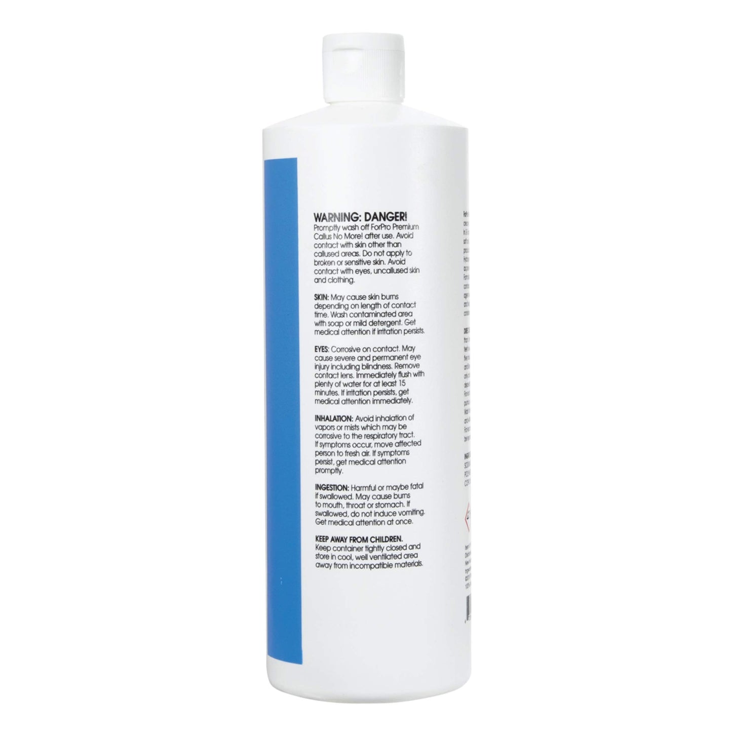 ForPro Professional Collection Premium Callus No More! Callus Remover, Fast-Acting Callus Removing Formula, 32 oz.