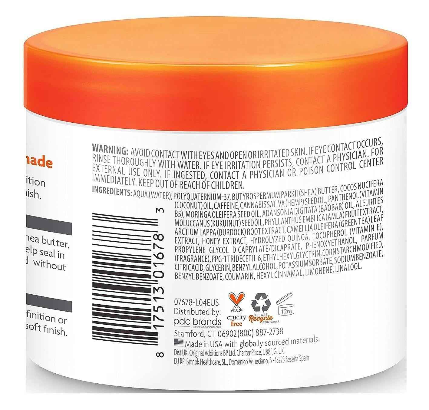 Cantu Mens Cream Pomade 8 Ounce Jar (236ml) (2 Pack)