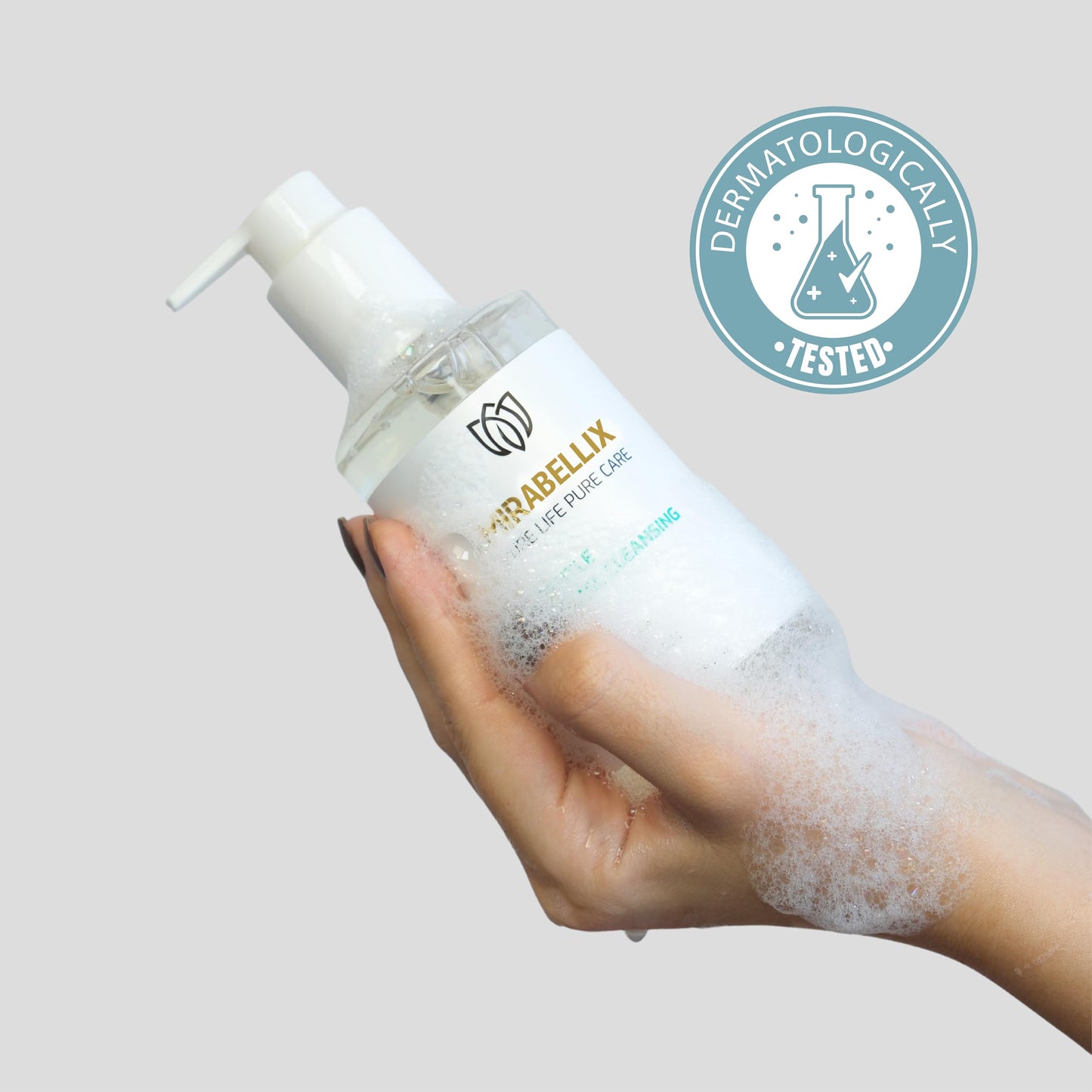 Gentle Foaming Face Wash Gel with PHA Complex, Aloe Vera, Hyaluronic Acid & Niacinamide – Hydrating Facial Cleanser for All Skin Types | Soothing, Purifying & Moisturizing | 6.76 fl. oz (200 mL)