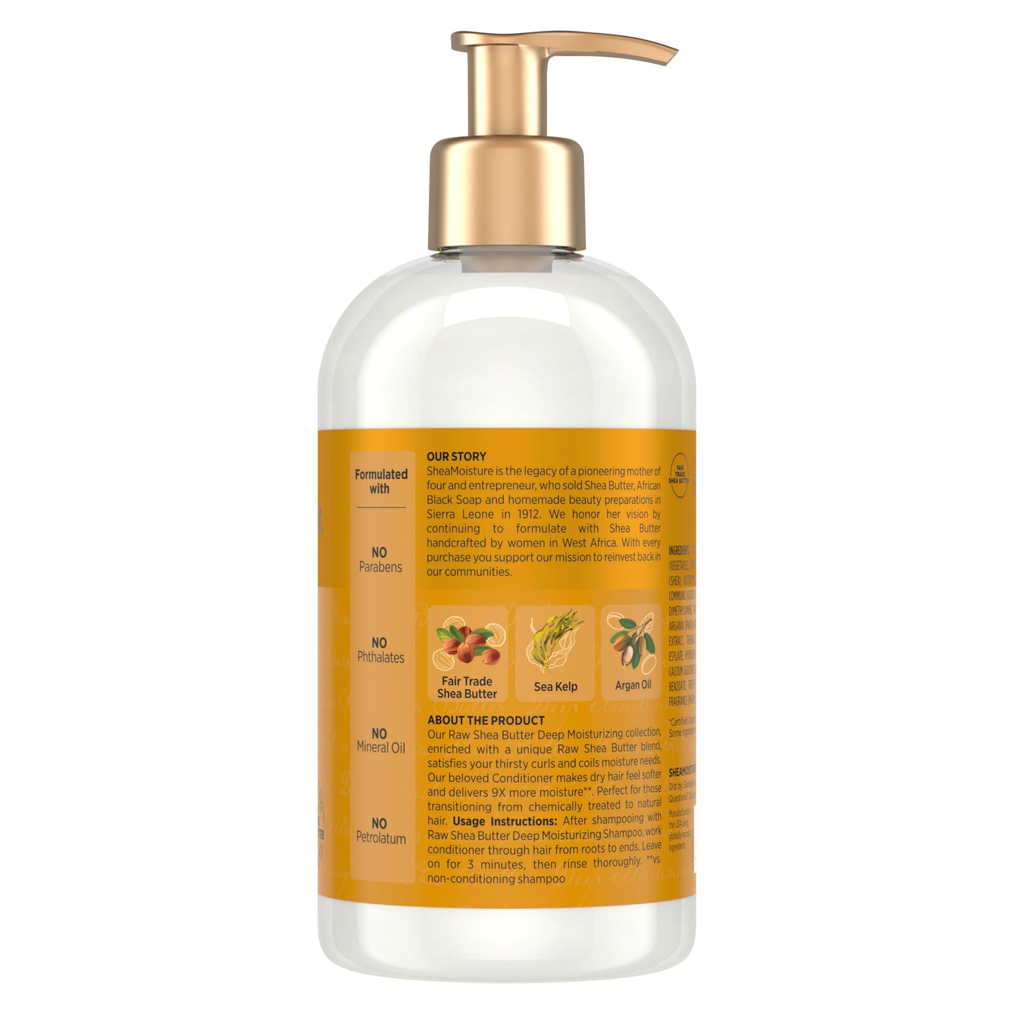 Shea Moisture Conditioner For Curly Hair Raw Shea Butter Restorative Deep Moisturizing Conditioner 13 Oz