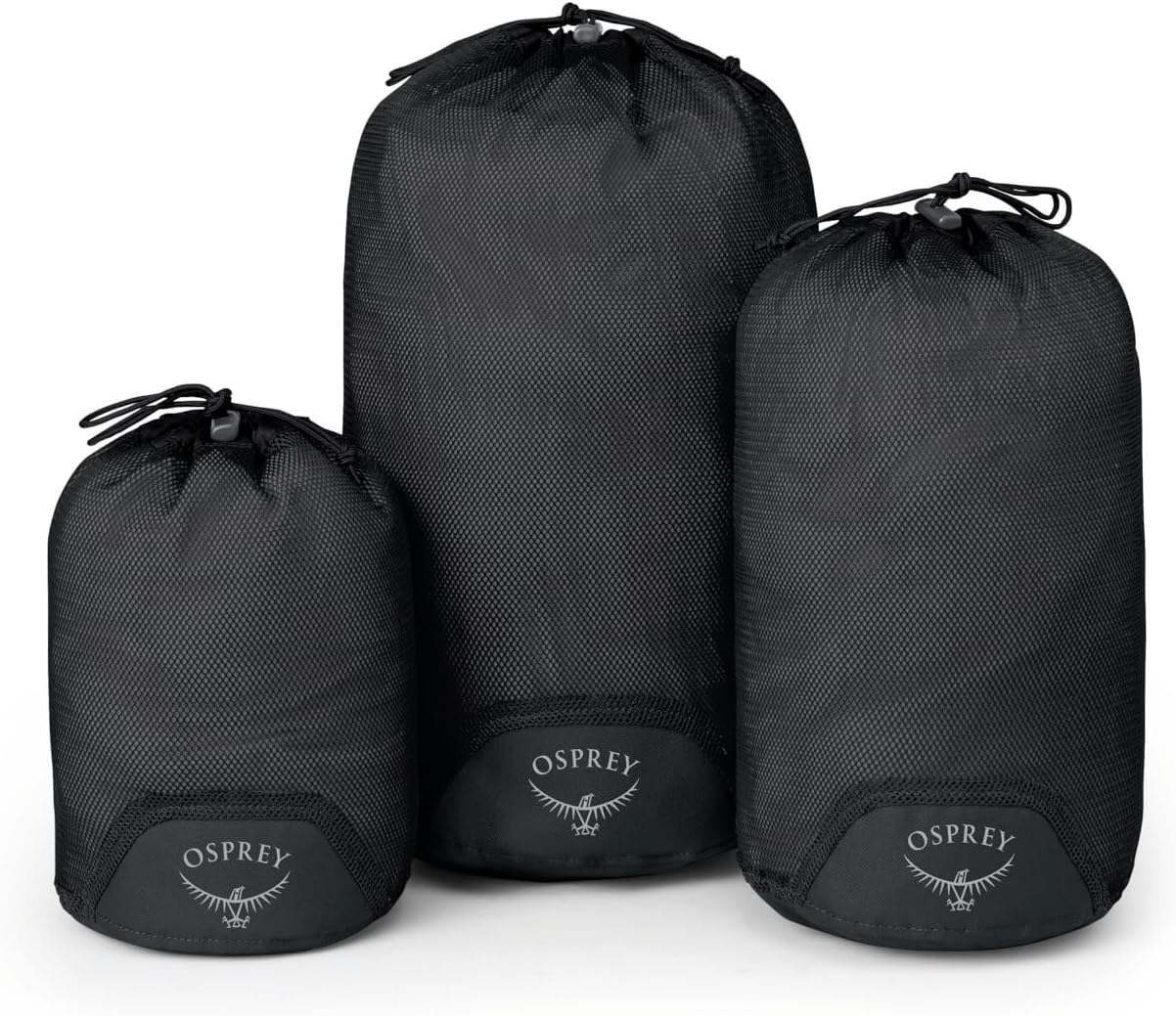 Osprey Daylite Packing Sack Set - Lightweight Mesh Storage Bags for Travel | 3 Sizes Available