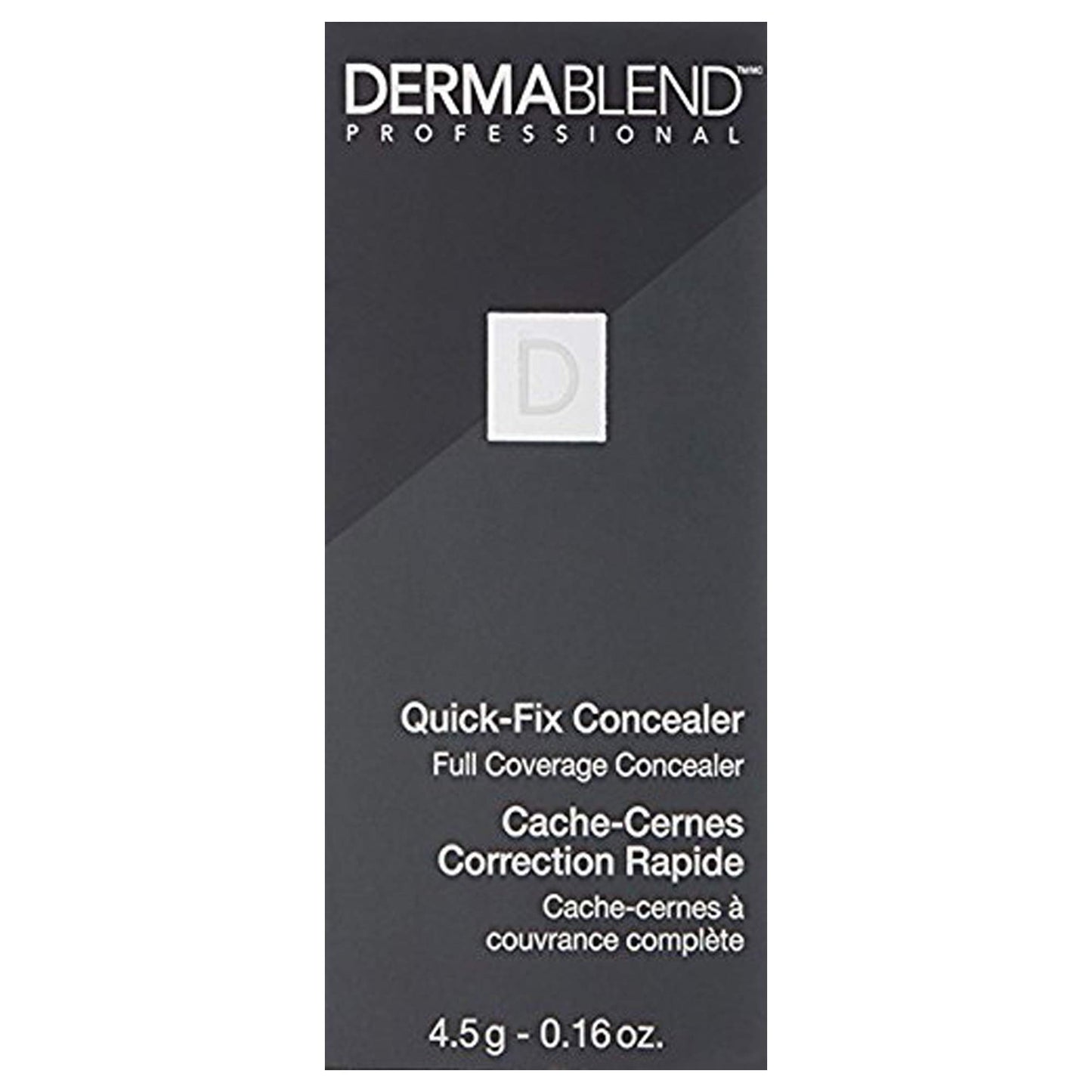 Dermablend Quick Fix Full Coverage Cream Concealer Stick , Fast & Easy Pecision Coverage with all day Hydration, Multi-tasking concealer for Dark Circles, Acne, and Scars