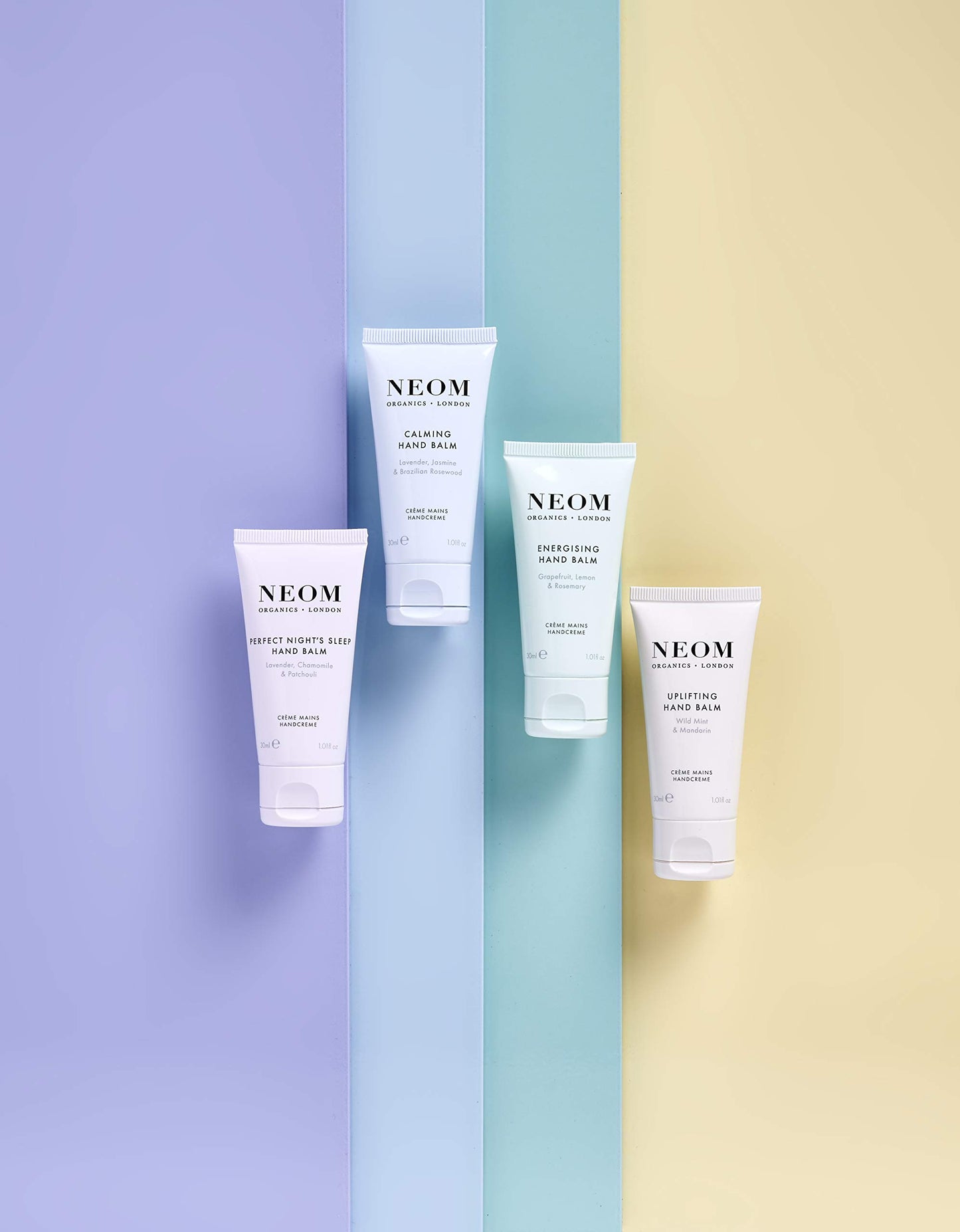Neom- Moments of Wellbeing in the Palm Of Your Hand Gift Set | 4x30ml Luxury Hand Creams | Mother's Day | Gift | Essential Oil…