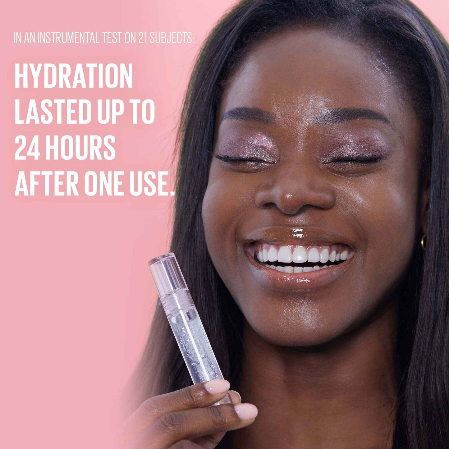 Kaja Lip Balm - Gloss Shot 03 Honey Drizzle | High Shine, Non-Sticky, with Jojoba Oil, Sheer, Hydrating, Juicy, Plumper Looking, Non-irritating, Shea Butter, Nourishing Treatment, 0.14 FL Oz