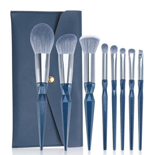 ENZO KEN Pink Portable Eye Shadow Brush Set, Vegan Eyeshadow Brushes Set, Small Nose Contour Brush, Diamond Eyeshadow Brush, Eyeshadow Blending Brush, Colorful Eye Makeup Brushes Set Professional.