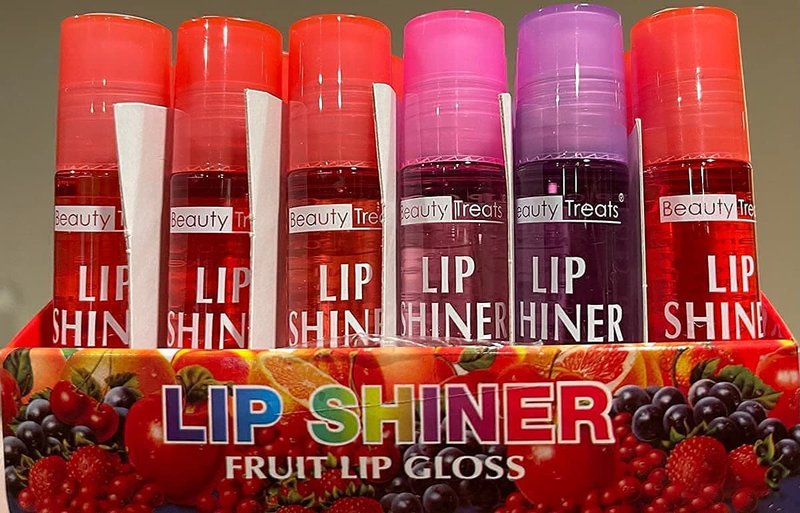 Fruit Lip Gloss Roll-On | Beauty Treats 36 PCS Set for Luscious Lips