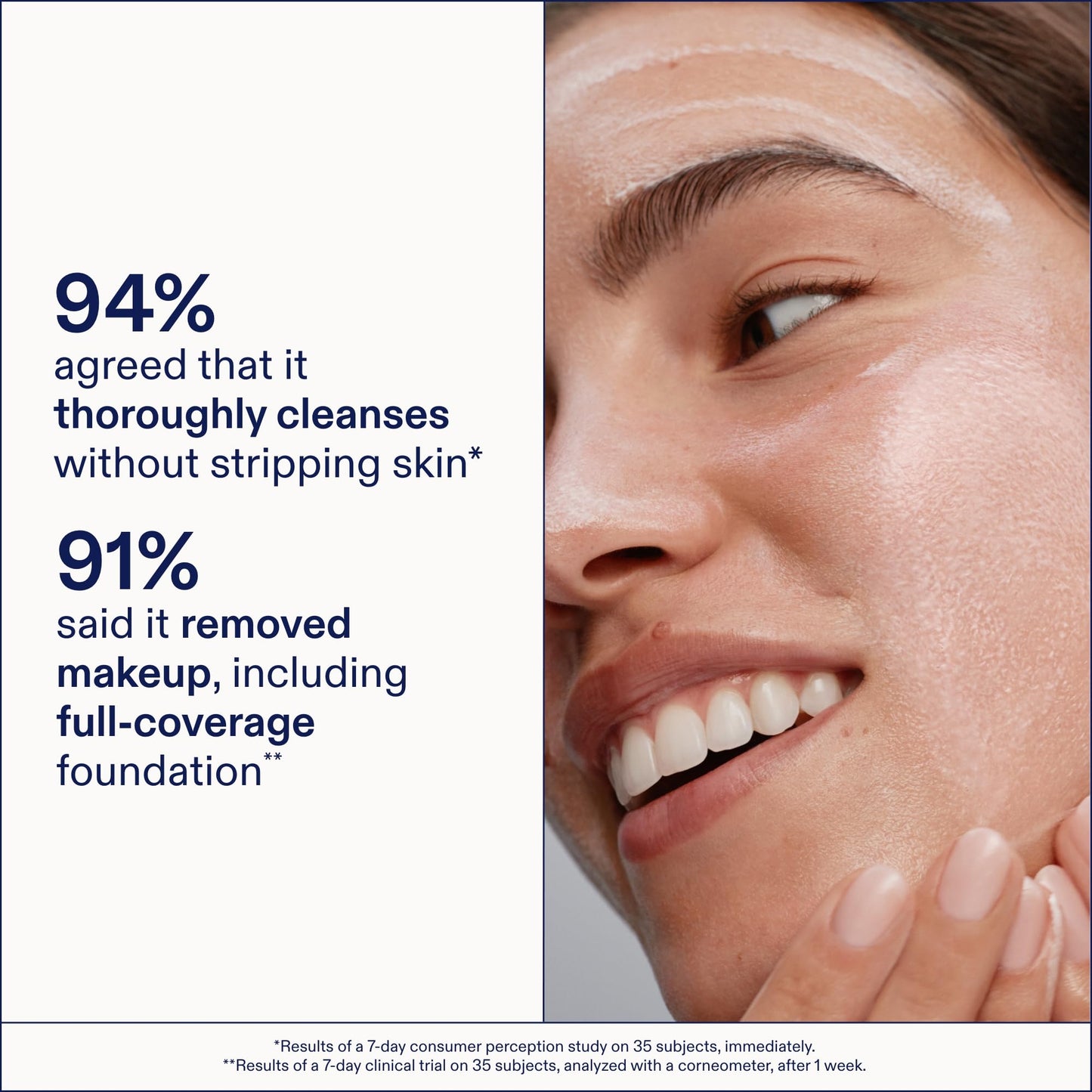 Skinfix Ceramide + Ectoin Gentle Gel Cleanser - 5 oz - SPF + Makeup Remover - Hydrates Skin - Vegan, Cruelty Free