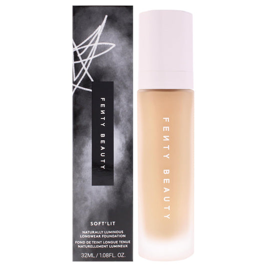 Soft Lit Naturally Luminous Longwear Foundation - 295 Medium Warm Neutral by Fenty Beauty for Women - 1.08 oz Foundation