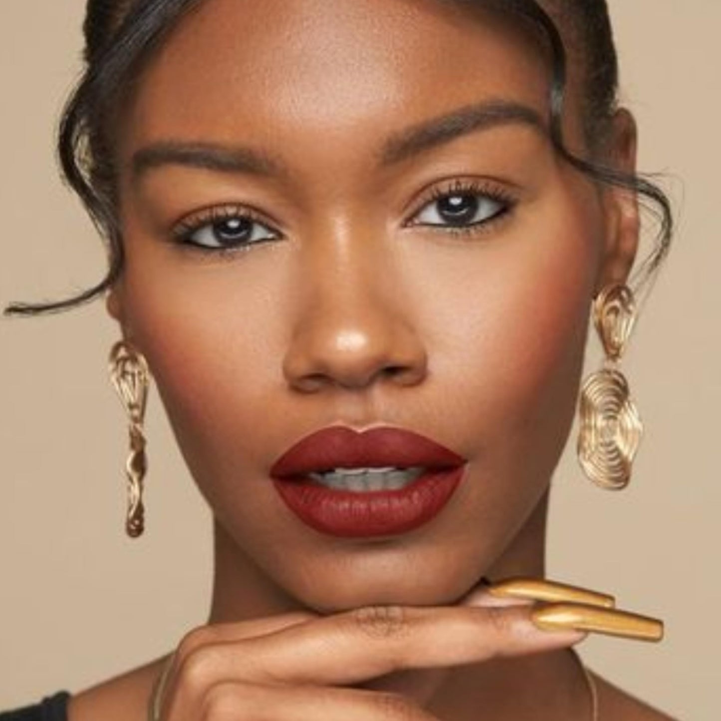 The Lip Bar Brickhouse Liquid Matte + Straight Livin' Lip Liner