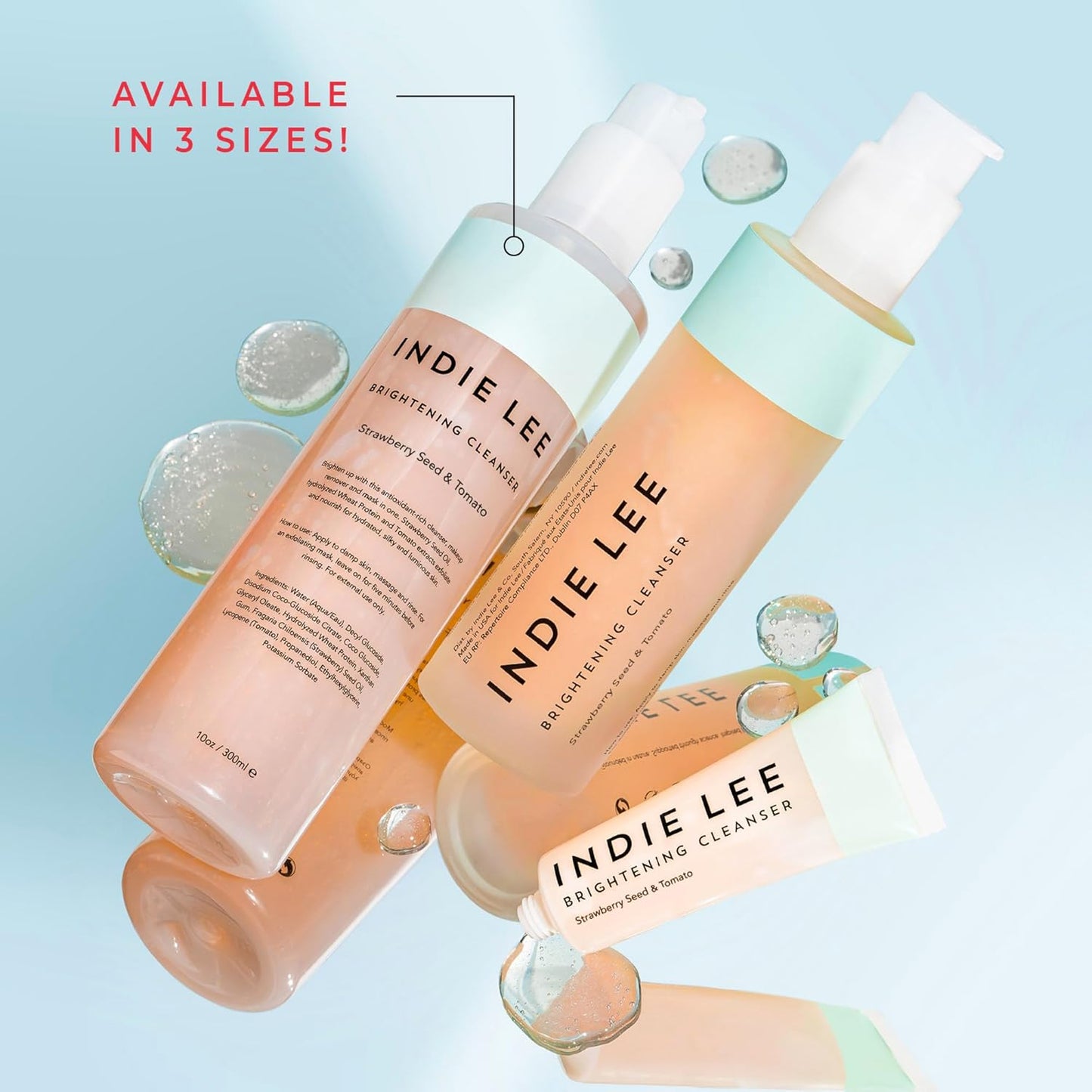Brightening Facial Cleanser - Daily Hydrating Face Wash & Makeup Remover for Dry Skin | 4.2oz