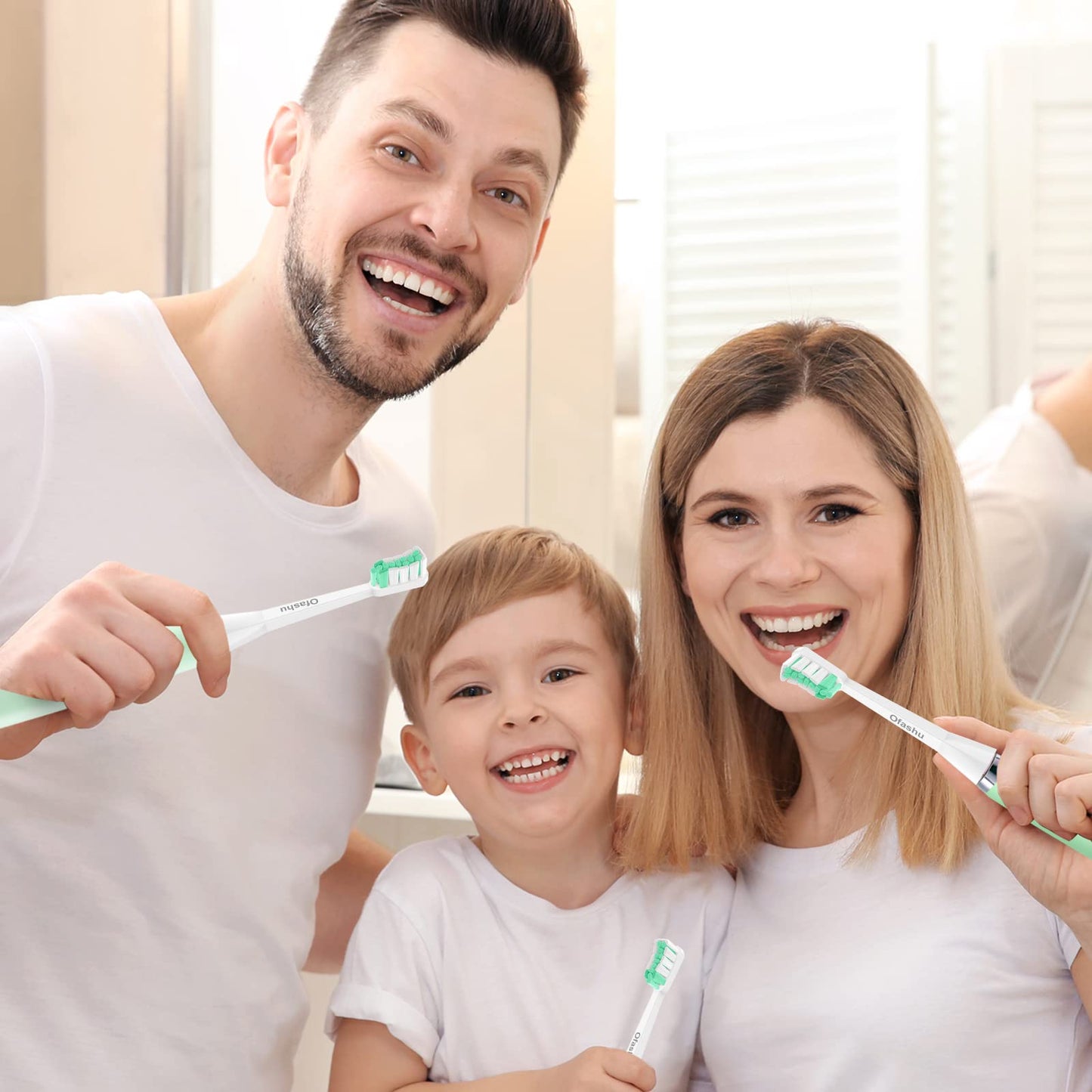 Ofashu Electric Toothbrush Replacement Heads for Philips Sonicare ProtectiveClean DiamondClean HX9023, 10 Pack