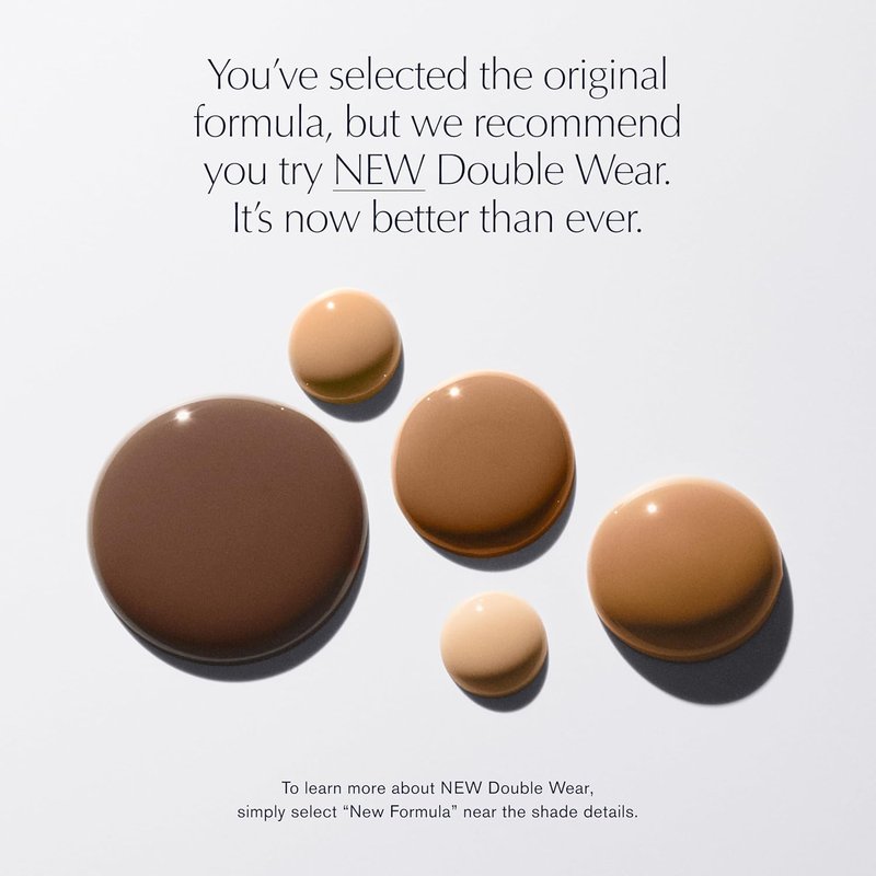 Estée Lauder Double Wear Foundation - Long-Wear Matte Makeup, 1 Fl Oz | Flawless Finish