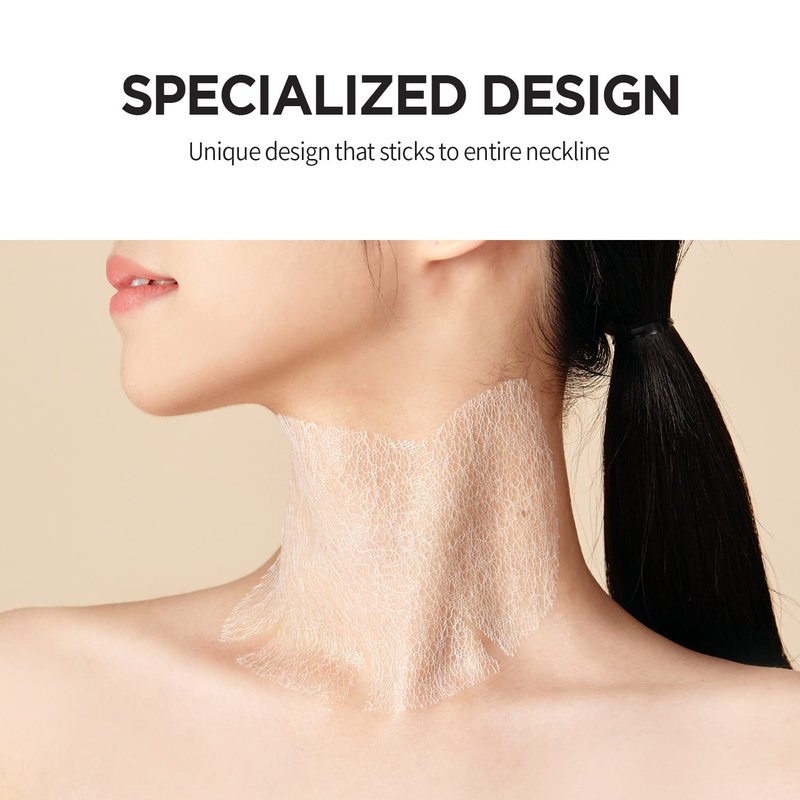 Neck Wrinkle Patches - Firming Korean Collagen Masks for Lifting Sagging Skin | 7 Pack