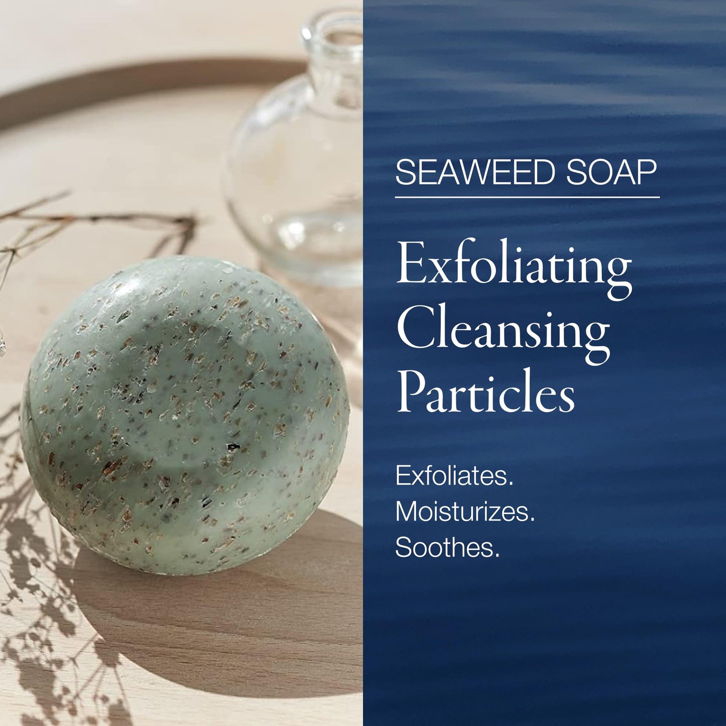Phytomer Seaweed Soap Bar with Exfoliating Cleansing Particles (150 gr)
