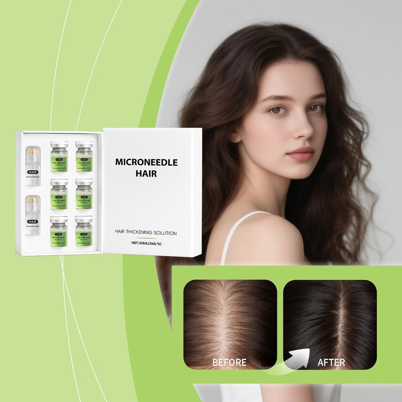 Hair Regrowth System, Advanced Hair Care with Ginseng, Eclipta Prostrata, Peppermint Oil and Ginger Root, Supports Fuller and Thicker Hair, Strengthens Roots for Men and Women
