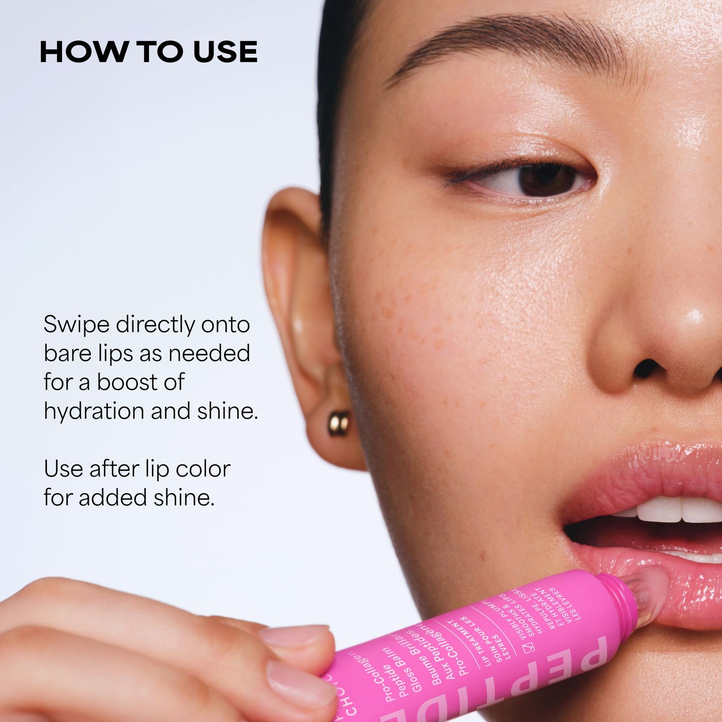 Paula’s Choice Peptide Plumping Gloss Balm Duo, Pro-Collagen Peptide Gloss Balm, One Clear & One Tinted, Plumps, Hydrates & Smooths Lips, Sheer & Glossy Finish for Fuller Lips, Cruelty-Free, Set of 2