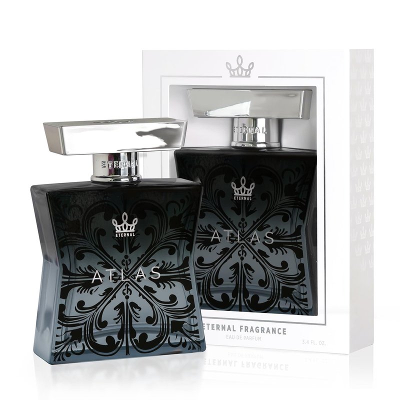 Eternal Atlas Men's Cologne - Long-Lasting Eau de Parfum | 3.4 oz Vegan Fragrance with Clean Ingredients