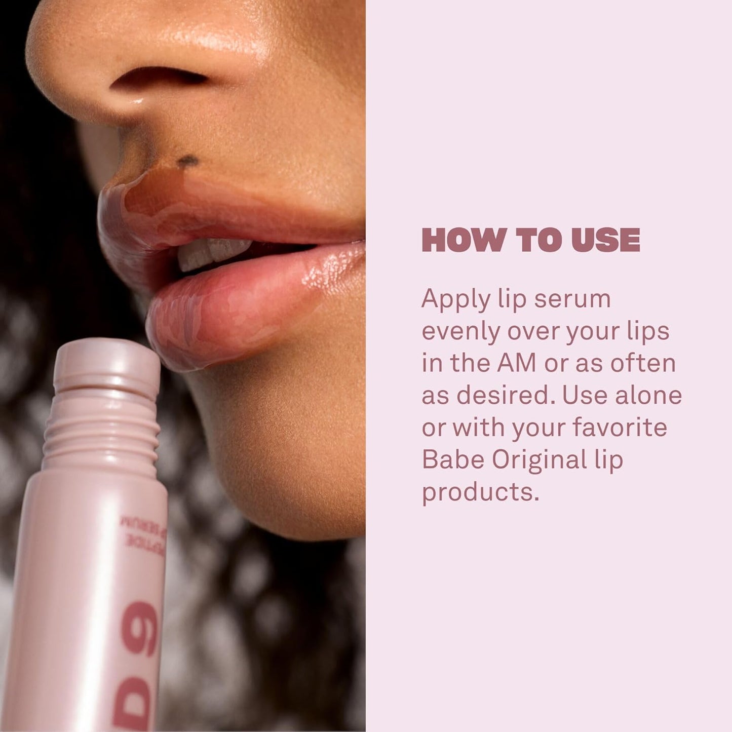 Cloud 9 Peptide Lip Serum - Hydrating Daily Lip Treatment with Cloudberry Oil & Hyaluronic Acid | Smoothing Vegan Lip Care