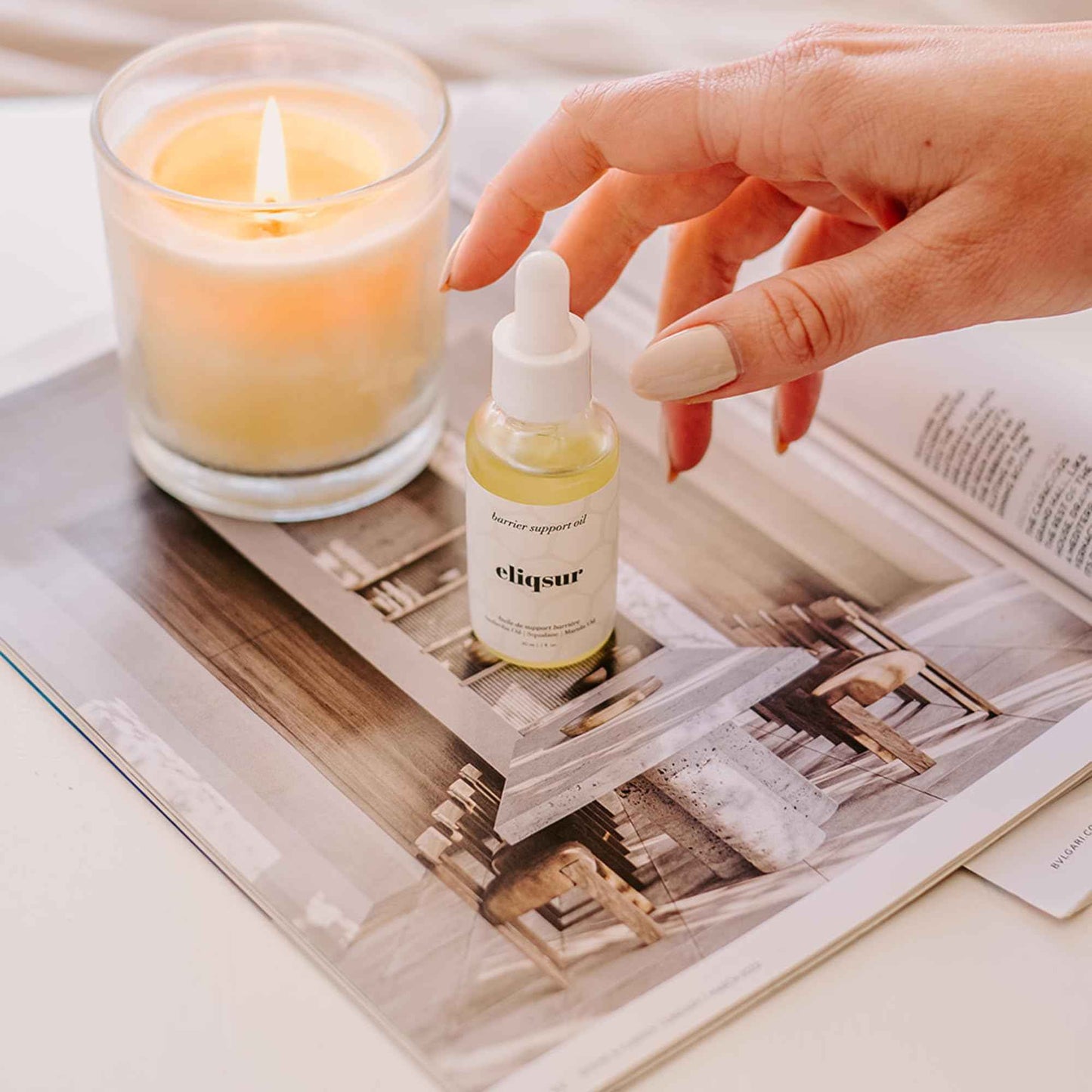 Elisqur Barrier Support Oil – Repair, Glow and Moisturize face, Hydrating Cream for Dry Skin, Nourishes and Protects