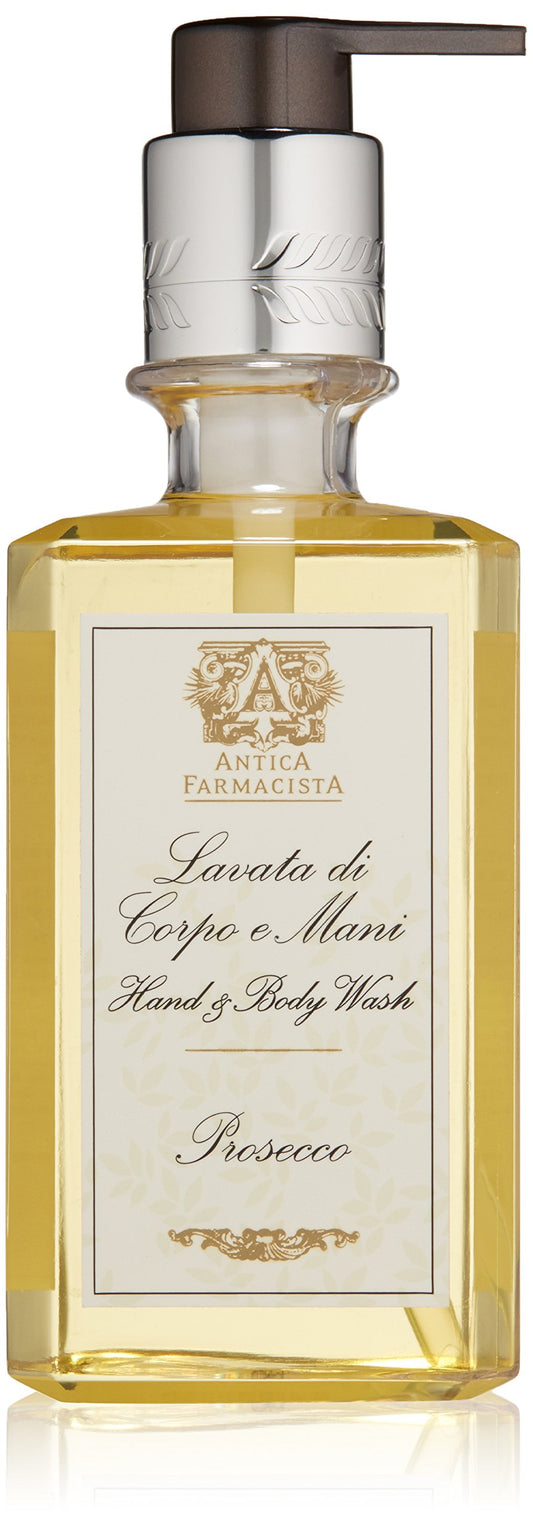 Antica Farmacista Hand & Body Wash - Luxury Nourishing & Hydrating Hand Cleansing Wash - Bath & Body Gift - Prosecco, 10 fl oz