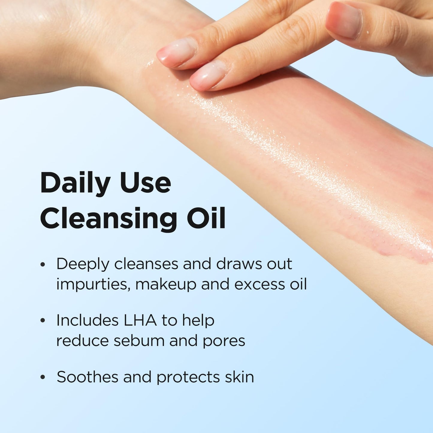 DERMALOGY by NEOGENLAB Calming Cleansing Oil, Cica Tree Micellar Formula for Sensitive Skin, Deep Makeup & Sunscreen Remover, Korean Skincare, K-Beauty, 10.14 fl oz (300 ml)