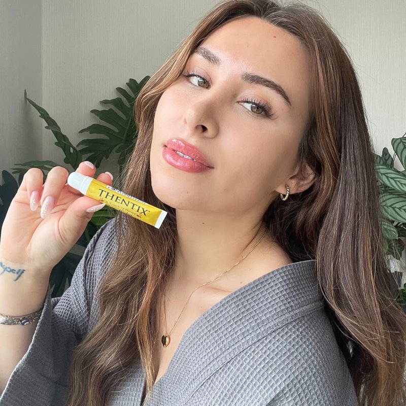 Thentix Lip Balm, 10ml (.35oz) - Hydrating & Soothing, Made with Beeswax