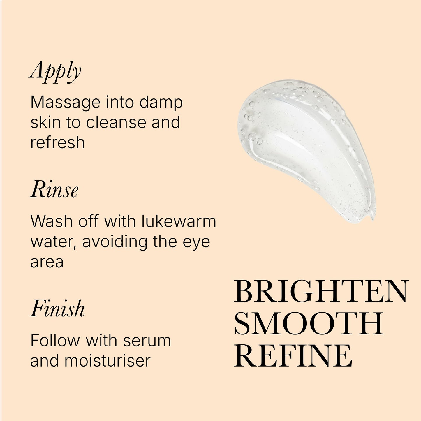 Rodial Vitamin C Brightening Facial Cleanser 4.6 fl oz - Daily Gel Face Wash with Vitamin C, Glycolic & Lactic Acids for Smoother, Firmer, More Radiant Skin