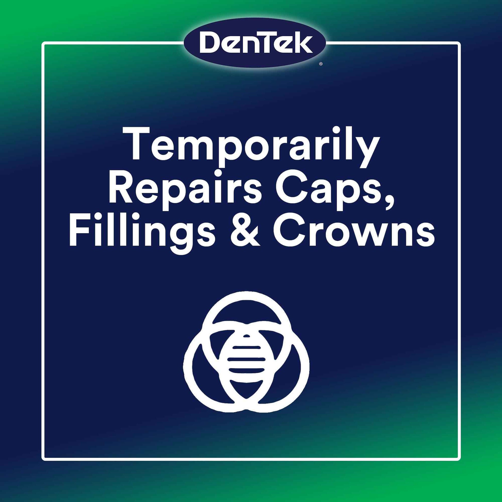 Dentek Temparin Max Repair Kit, 13+ Repairs, 2.64 Grams (Pack of 6)