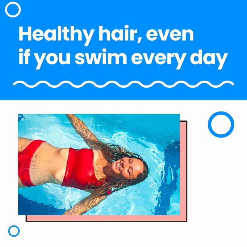 AQUA GUARD SwimPlex Hair Mask | Reverses Damage Caused by Chemicals and Minerals in Water | Made in California | Paraben, Phthalate, and Gluten-Free | 3.3 oz (1 Pack)