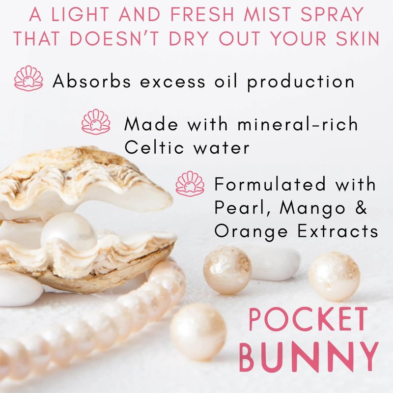 TONYMOLY Pocket Bunny Facial Mist - Hydrating Facial Spray for Moisture & Refreshment - Travel Size, Soothing Lightweight Skincare, K-Beauty Gift, Easter Basket Stuffer