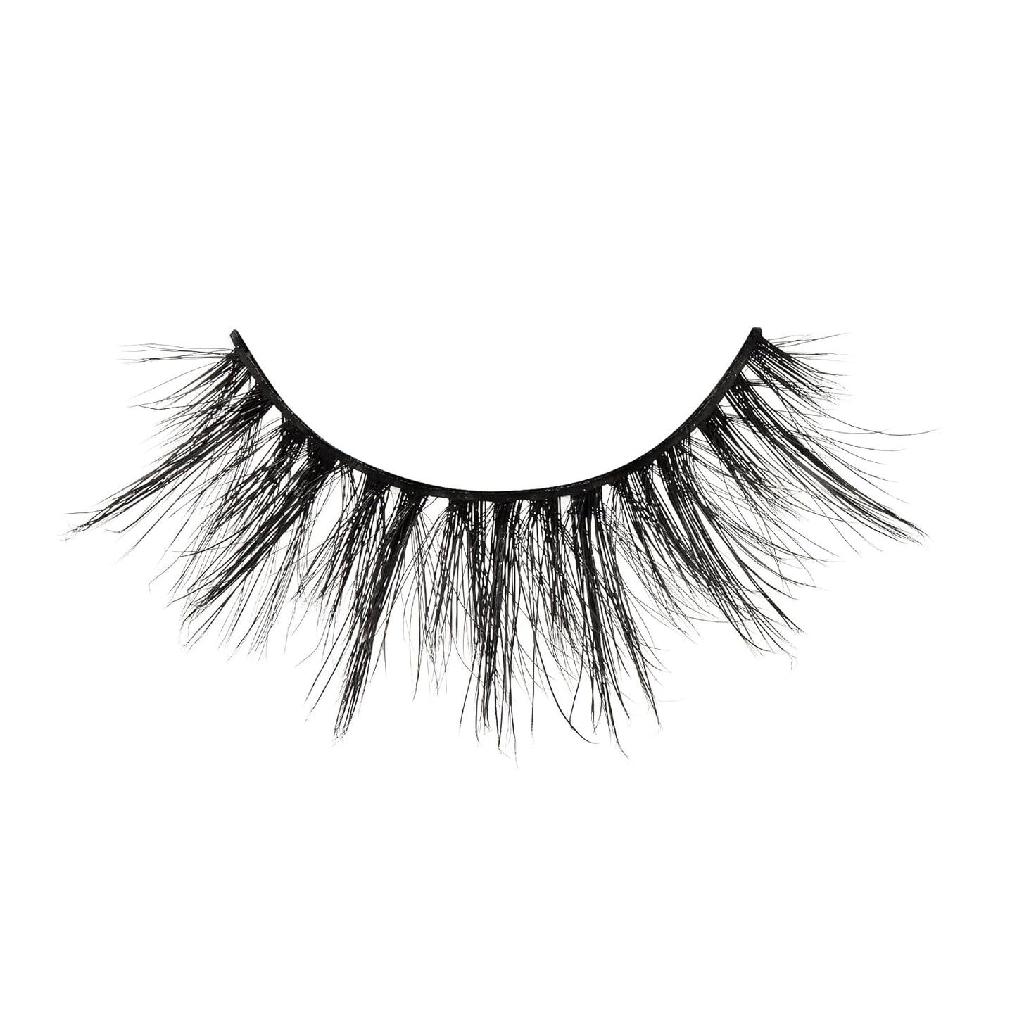 KISS Lash Couture Faux Mink 3D Matte, False Eyelashes, 'Matte Velvet', 16 mm, Includes 1 Pair Of Lash, Easy to Apply, Reusable Strip Lashes