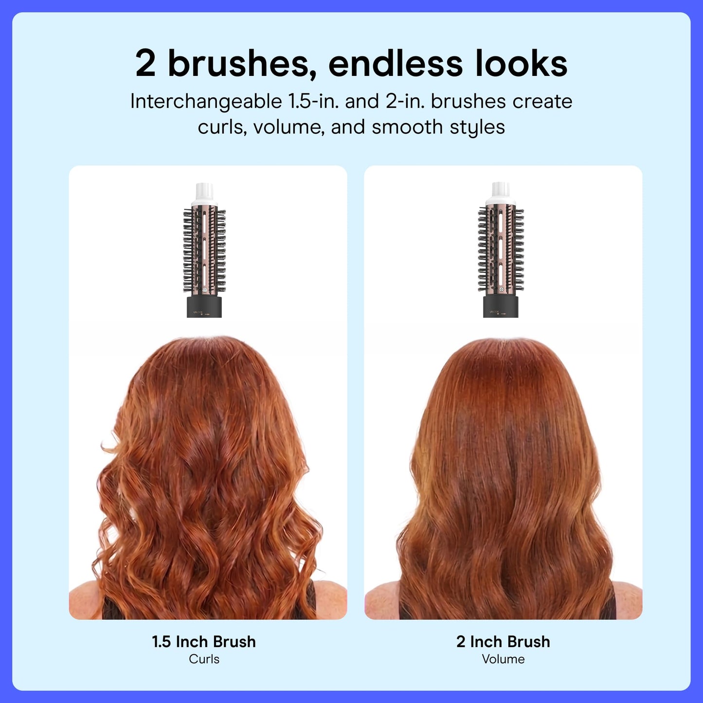 Conair Double Ceramic Hot Air Brush Set