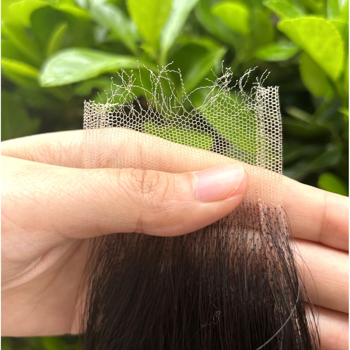 Mnador 2x6 Skinlike Real HD Lace Closure Deep Parting Straight Human Hair, 0.095mm Ultra-thin HD Lace, Tiny Knots, Brazilian Virgin Hair Closure, Pre-plucked with Natural Hairline, 12inch