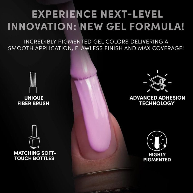 UV Gel Nail Polish - Long Lasting, Bubble Free, Quick Dry | I See You LG5010 (Sheer Rosy Pink Nude)