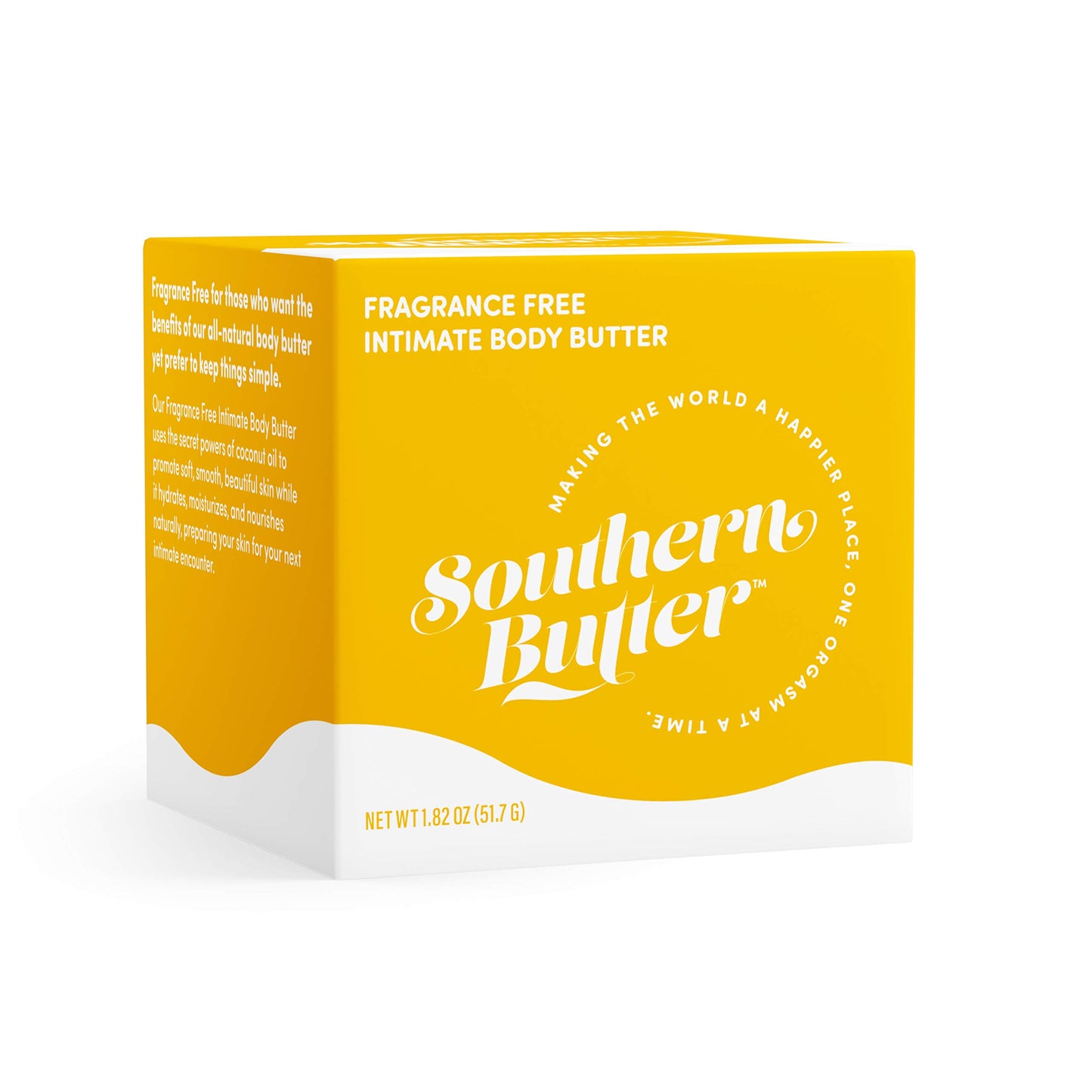 Green Goo Southern Butter Natural Intimate Body Butter, Fragrance Free, 1.82-ounce Jar