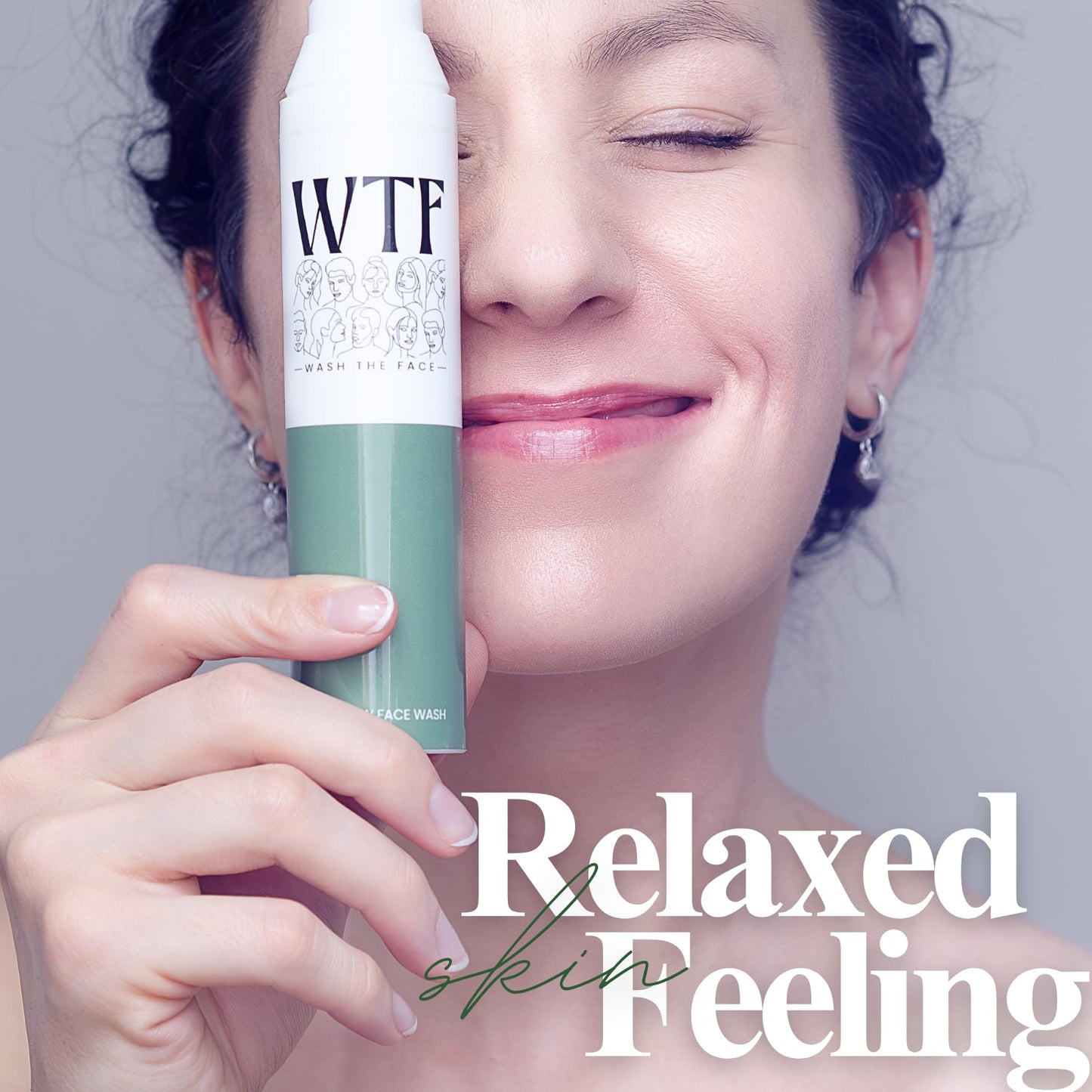 Beef Tallow Face Wash – Grass Fed – Gentle Moisturizing Cleanser – Centella for Sensitive & Acne Prone Skin – No Harsh Chemicals – Non Stripping Cream Face Wash – 4 oz – Wash The Face