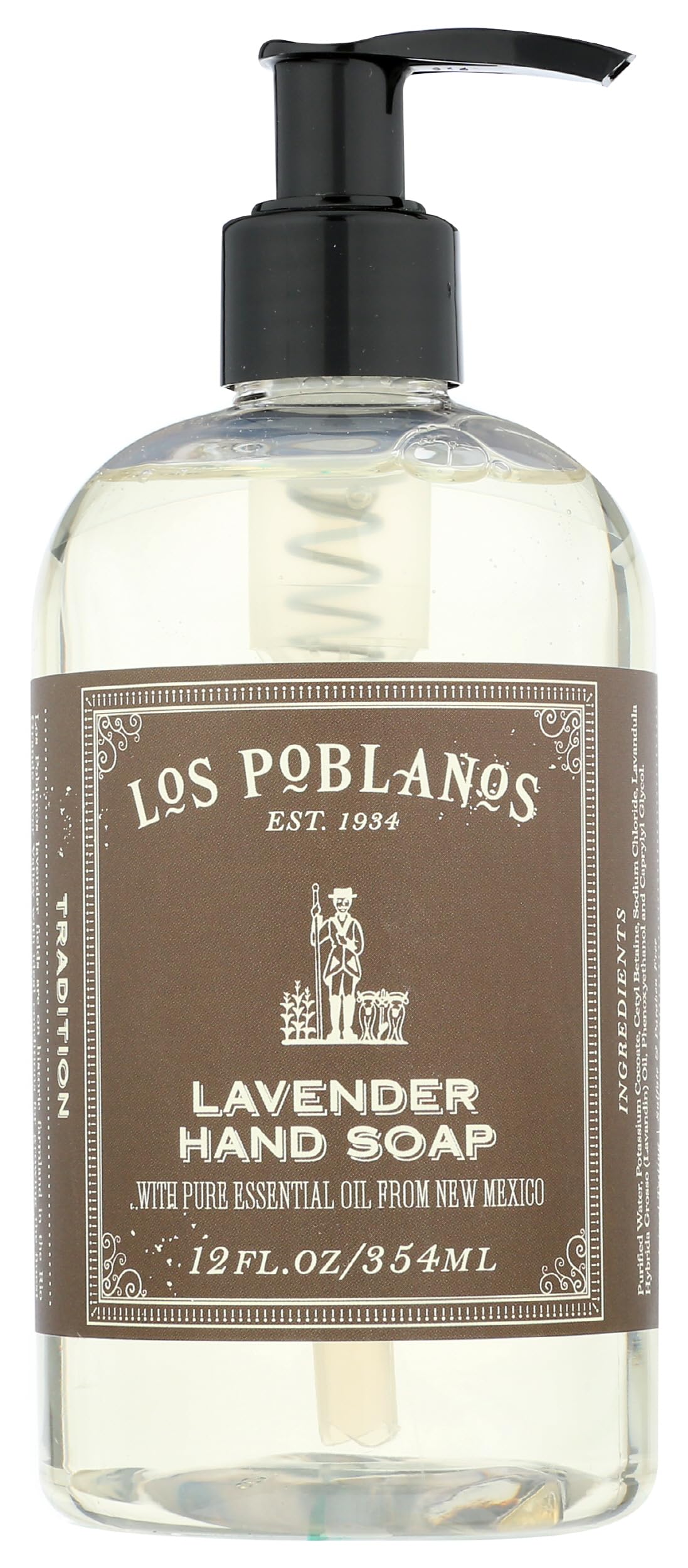 Los Poblanos, Hand Soap Lavender, 12 Fl Oz