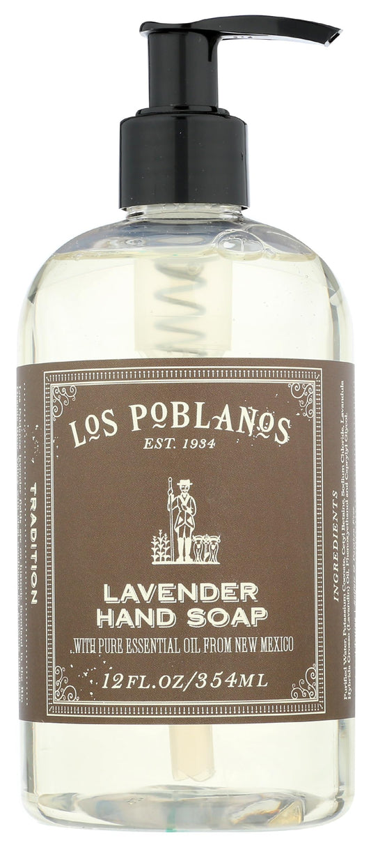 Los Poblanos, Hand Soap Lavender, 12 Fl Oz