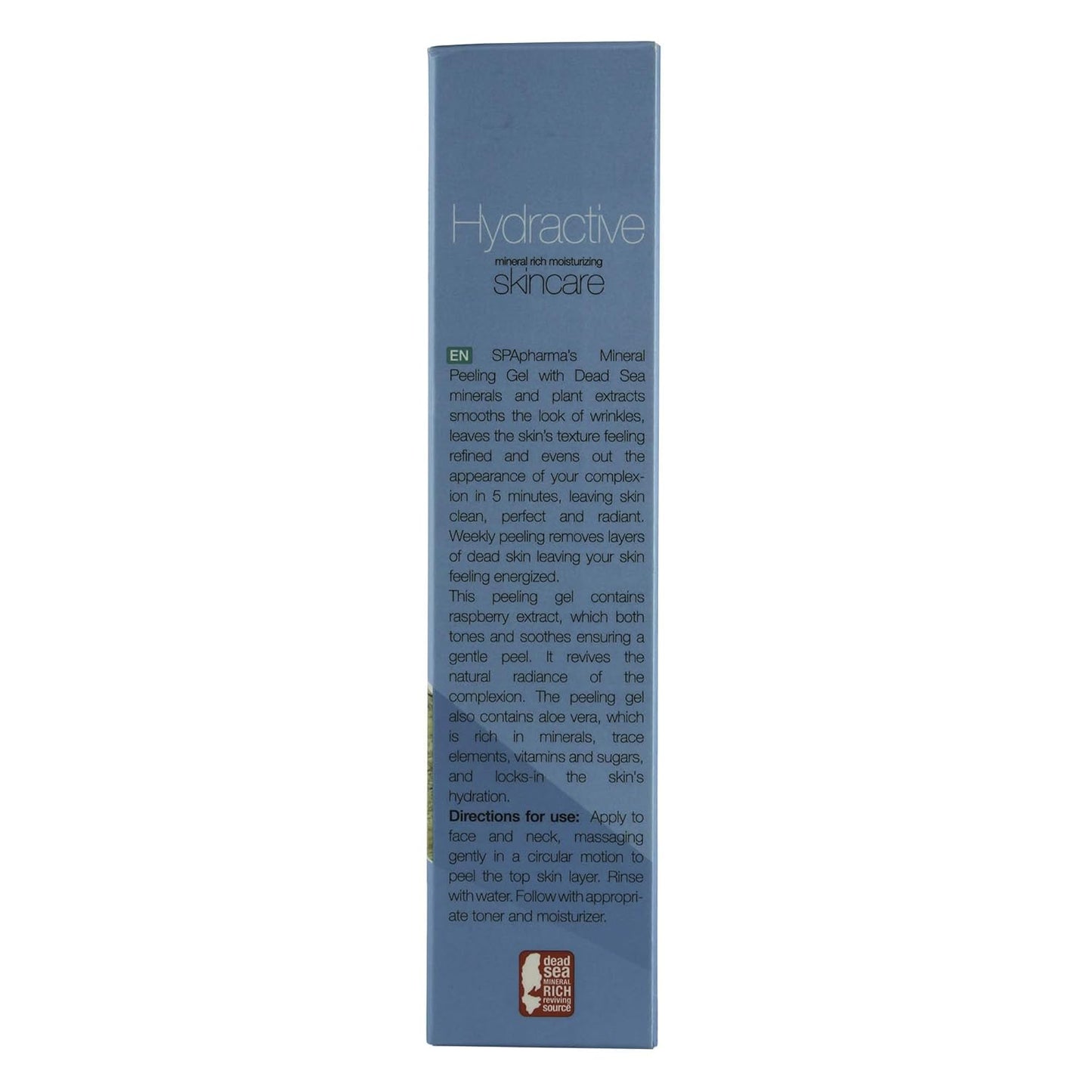 Dead Sea Minerals Peeling Gel for All Skin Types - 50ml (1.7 oz) Natural Exfoliator