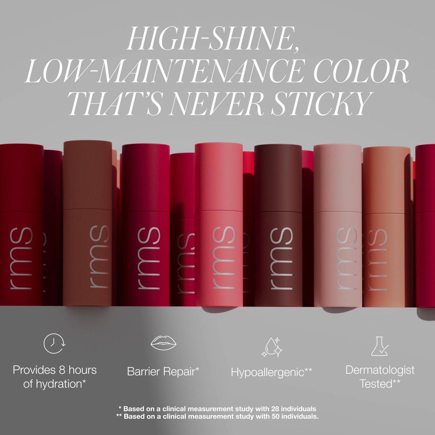 RMS Beauty Legendary Lip Oil Hydrating Lip Gloss with Buildable Color High Shine Non-Sticky Finish and Clean Ingredients 8-Hour Moisture Organic Jojoba & Bitter Cherry Seed Oil