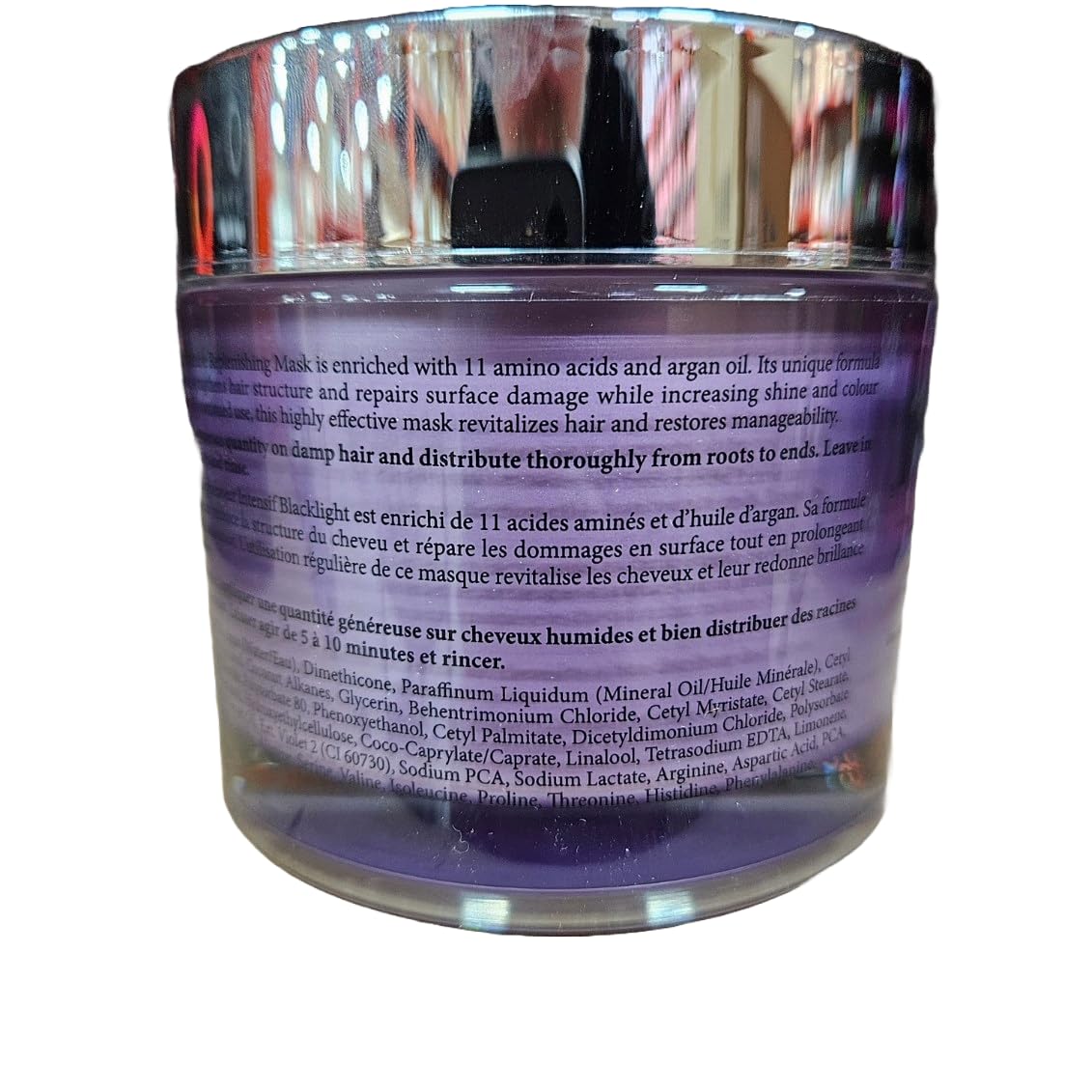 Oligo Professionnel Blacklight Intensive Replenishing Hair Mask Hair Mask for Dry Damaged Hair and Growth with 11 Amino Acids | Damaged Hair Treatment Mask | Sulfate Free Hair Masks (6.8 oz)
