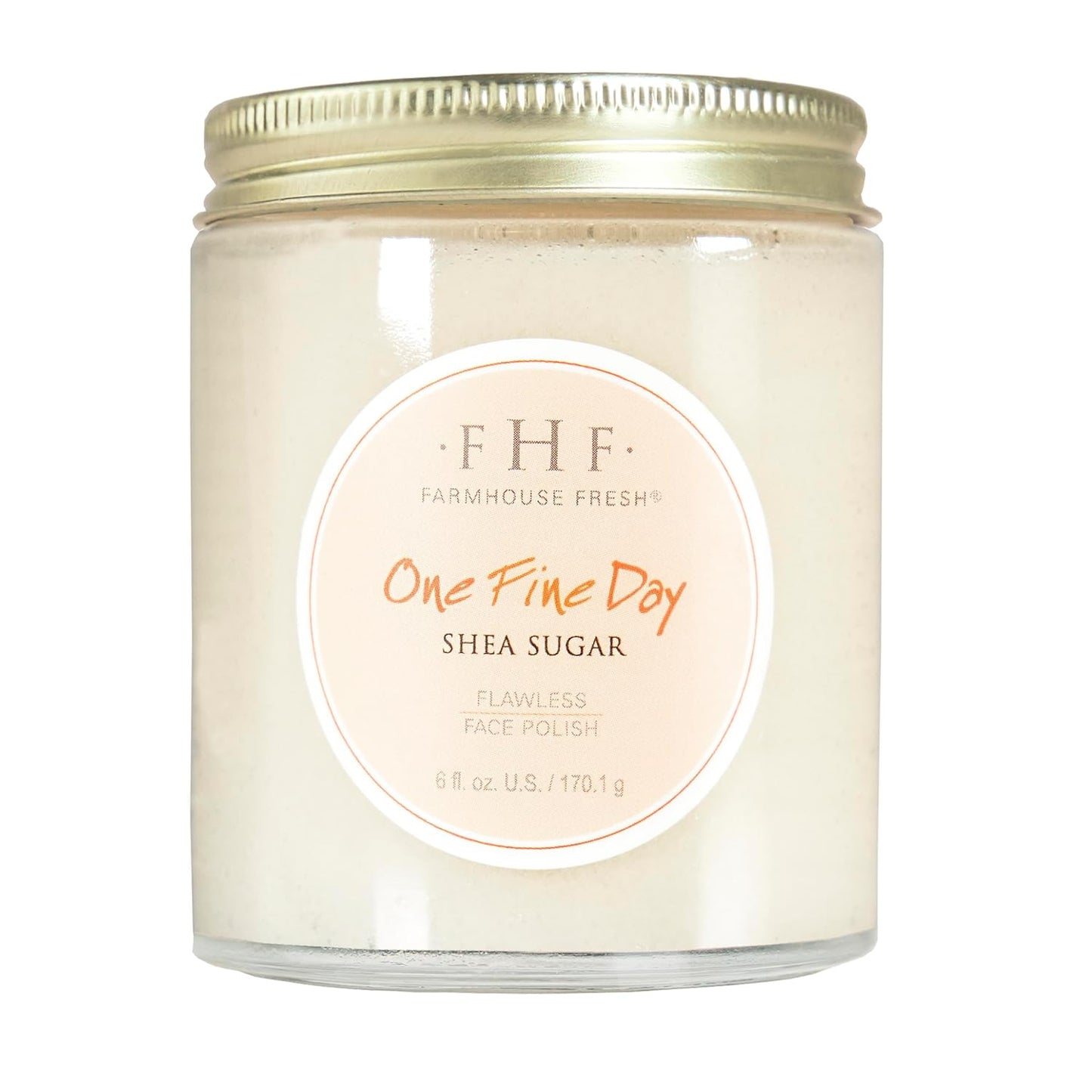 FarmHouse Fresh Sugar Face Scrub - Gentle Exfoliating Cleanser with Shea Butter | 6 Fl Oz