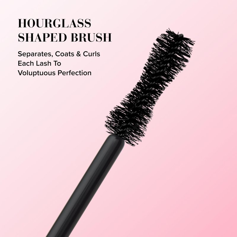 Too Faced Better Than Sex Mascara & Lip Injection Plumper Travel Set | Includes Better Than Sex Mascara For Volume, 0.17 Fl Oz + Lip Injection Maximum Plump for Hydrating Gloss, 0.10 Fl Oz