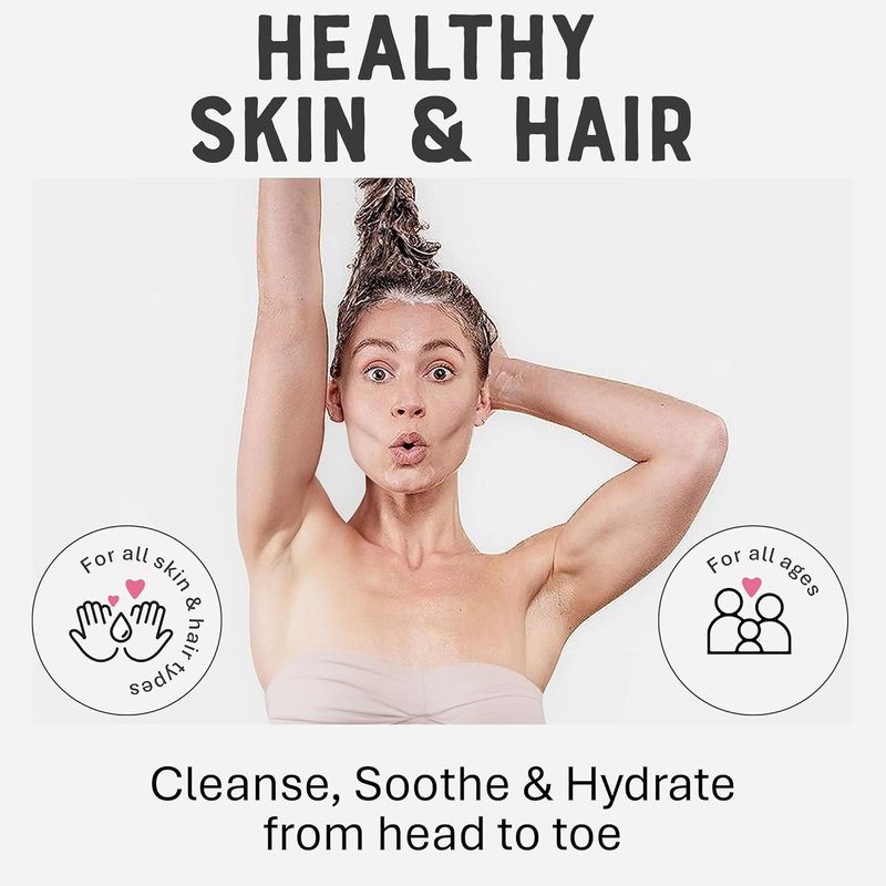 Dr. Lipp 5-in-1 Cleanser - Natural Aloe Vera & Coconut Oil Body Wash, Face Cleanser, Shampoo | 100ml